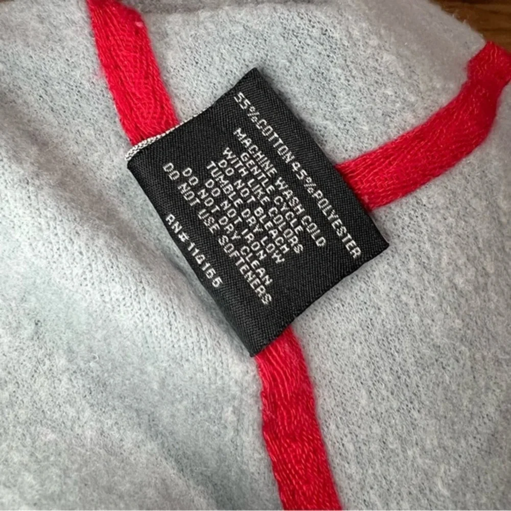Ohio State Buckeye Colosseum Aurelia Dip-Dye 1/4 Snap Pullover Hoodie‎ SMALL NWT